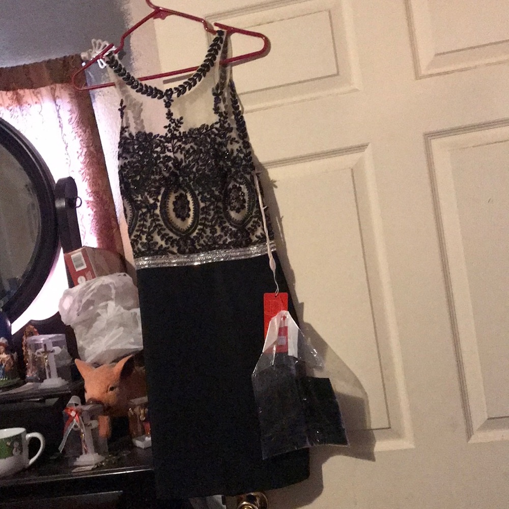 Black party dress